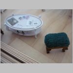 Kit made coffee table & footstool