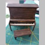 Kit-made Piano & stool