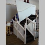 Attic stairs in place